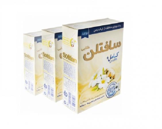 فروش پودر ماشین لباسشویی سافتلن به قیمت درب کارخانه